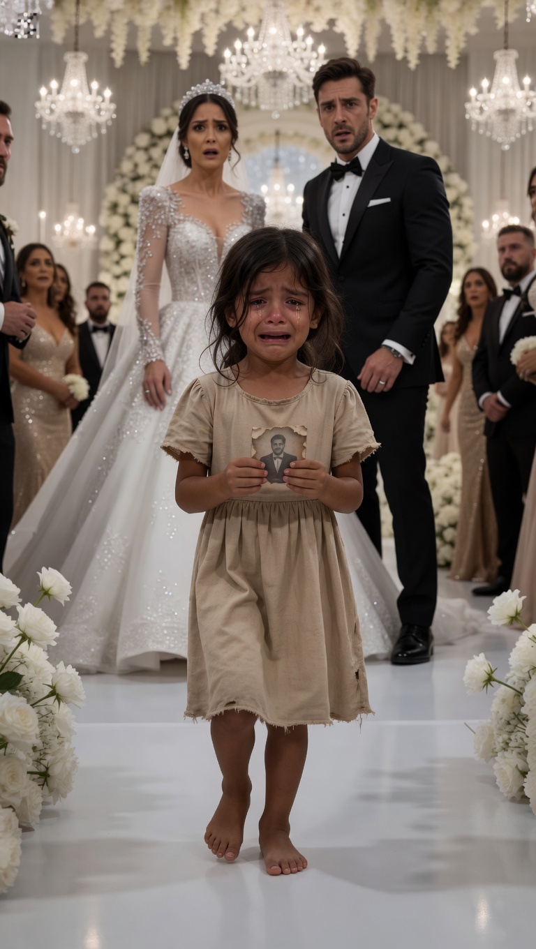 A Crying Little Girl Walked Into A Millionaire’s Wedding… Then Changed Everything