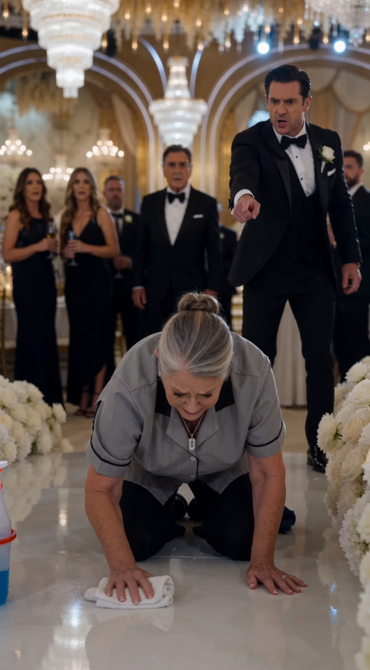 The Billionaire Froze After Seeing The Pendant Around The Janitor’s Neck