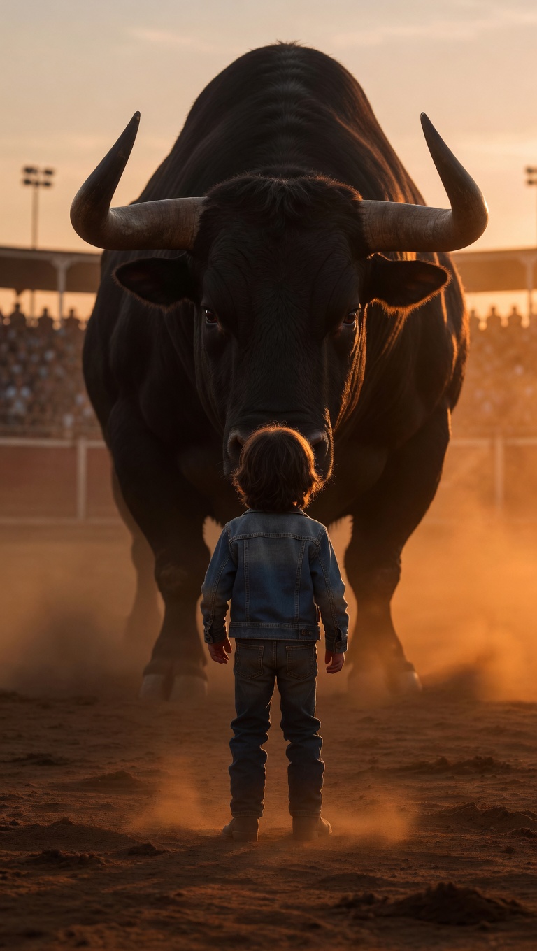 A Little Boy Walked Toward A Raging Bull… And The Entire Arena Froze