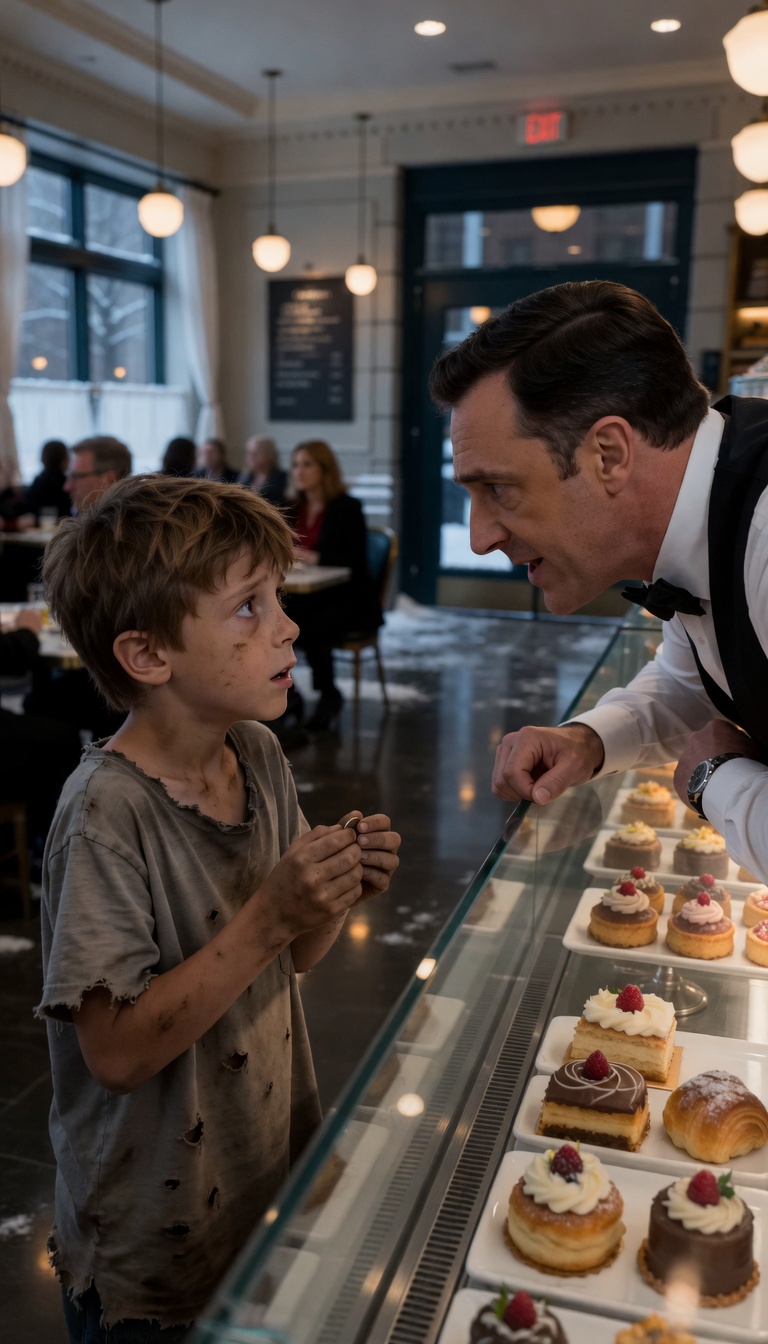 A Poor Little Boy Entered A Luxury Bakery With A Few Coins… And Changed A Millionaire Forever