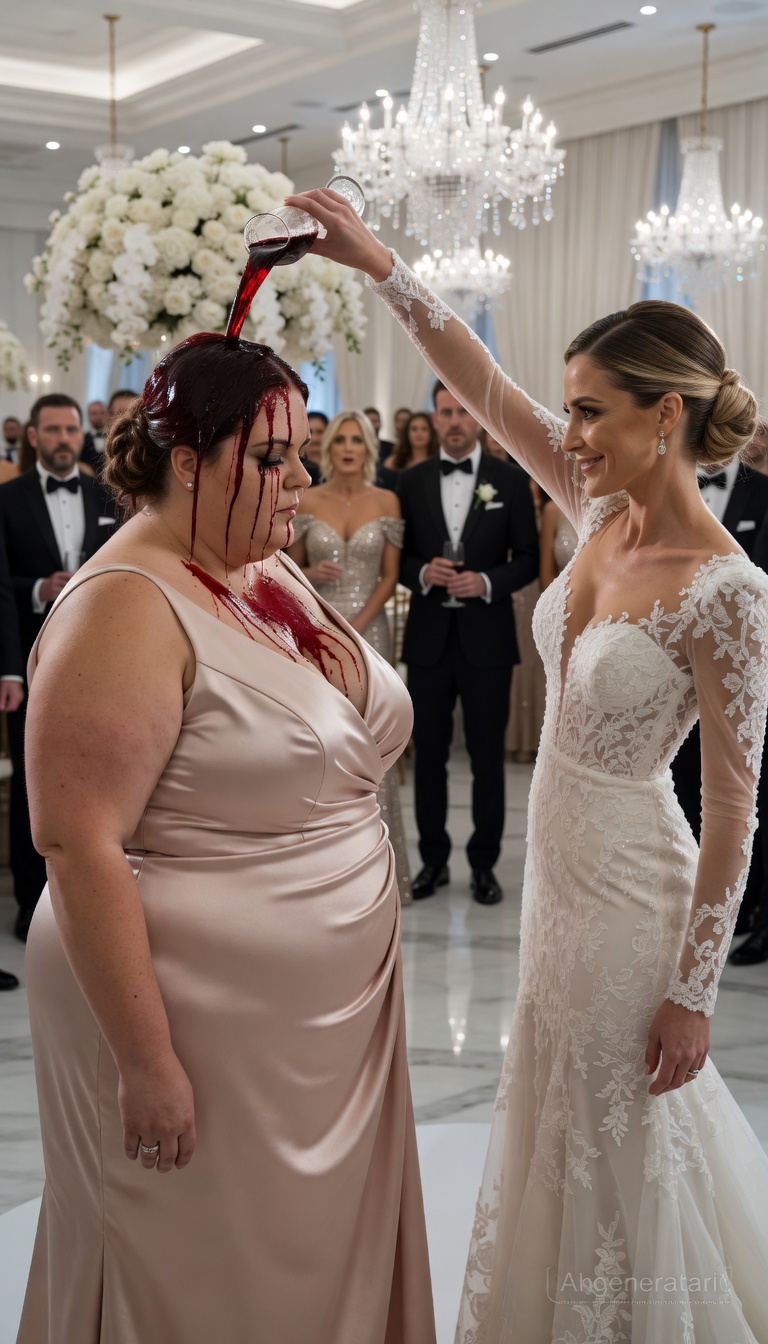 The Bride Humiliated Her Plus-Size Bridesmaid… Then Learned She Owned Everything