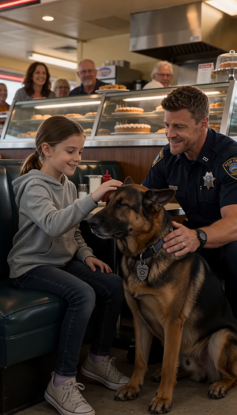 A Little Girl Whispered One Name To A Police Dog… And The Entire Bakery Fell Silent