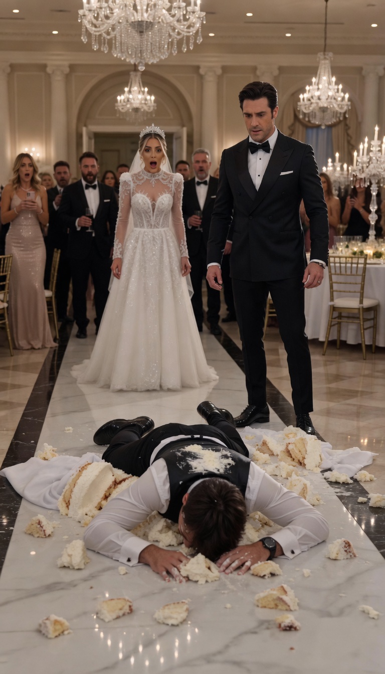 A Groom Humiliated A Waiter At His Wedding… Then An Older Man Slapped Him In Front Of Everyone