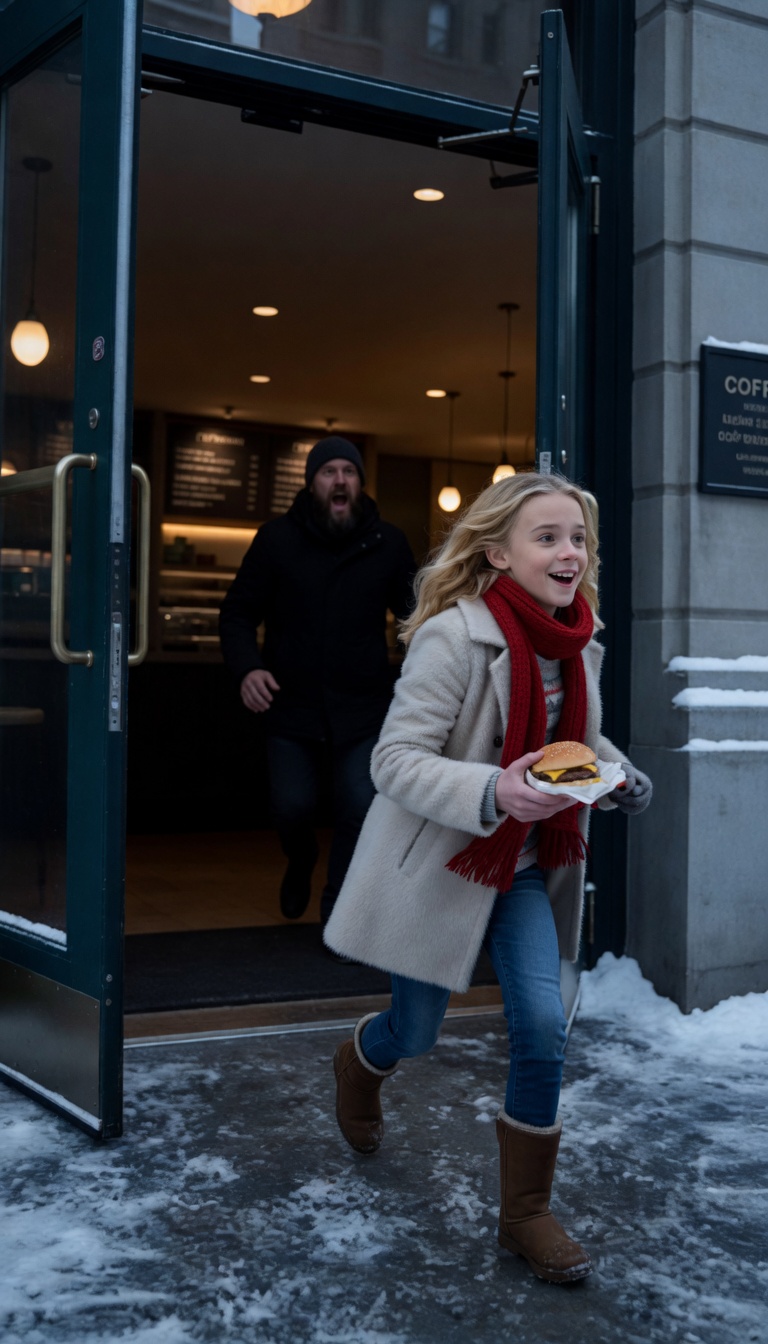 A Rich Little Girl Hugged A Freezing Homeless Child… Then Her Mother Saw The Necklace