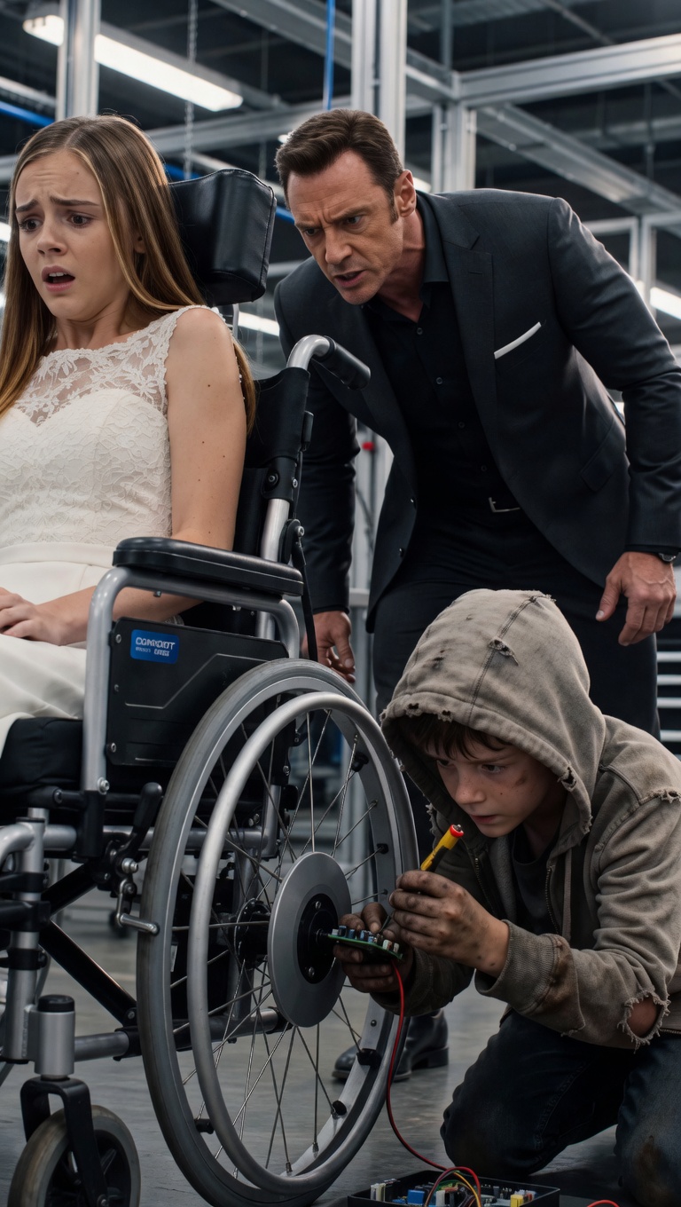 The Mechanic Boy Opened The Wheelchair… And Exposed A Hidden Device Inside