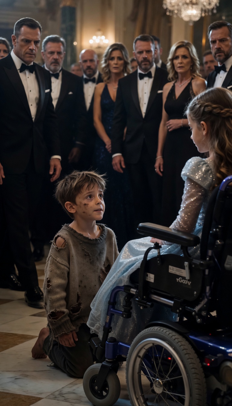 The Barefoot Boy Walked Into The Billionaire Ballroom… And Changed Everything