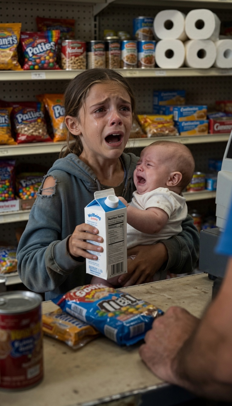 A LITTLE GIRL BEGGED FOR MILK FOR HER BABY SISTER… THEN A BRACELET REVEALED A MISSING HEIRESS