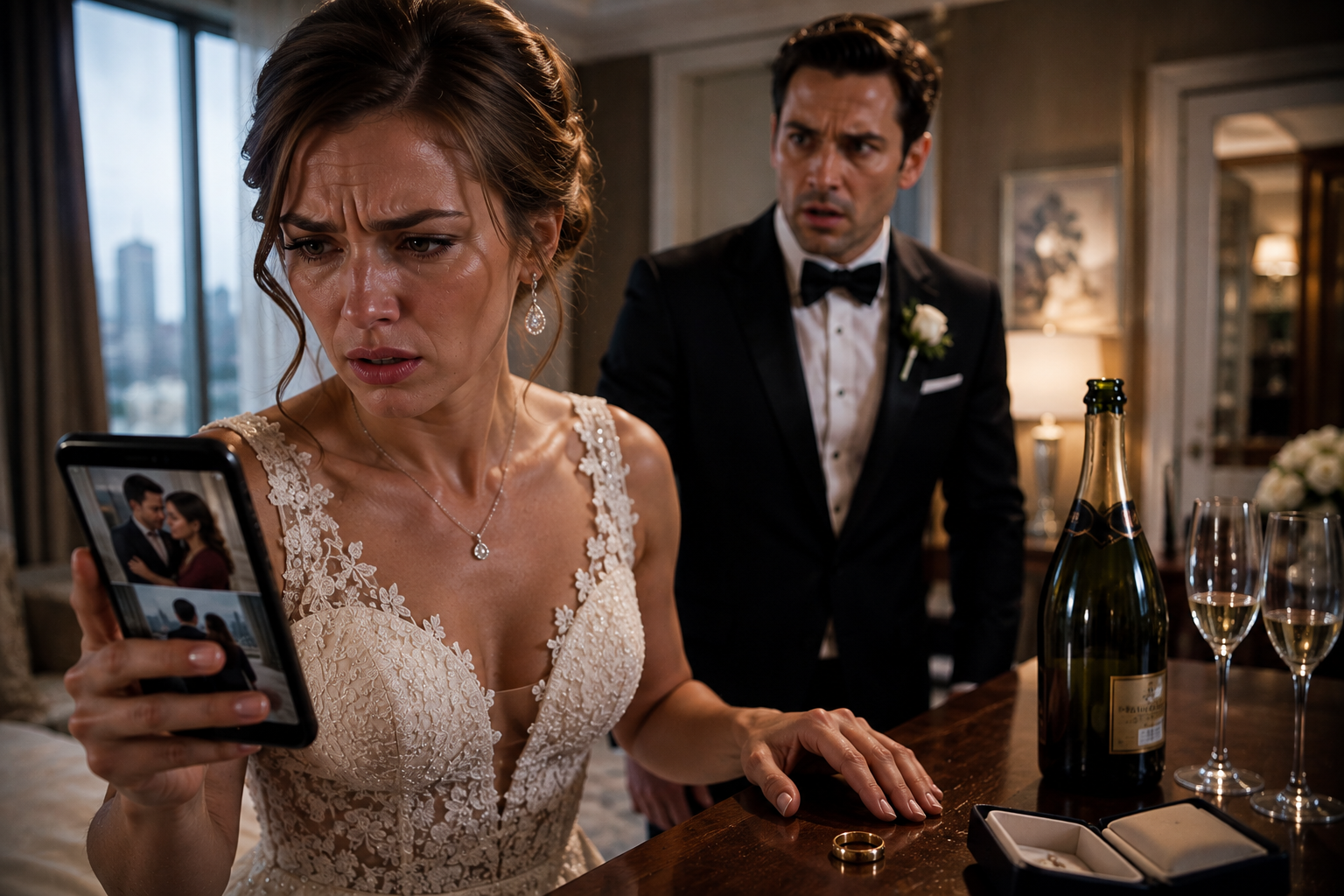 SHE LEFT HER WEDDING RING ON THE TABLE—THEN DISCOVERED WHY HE CHOSE THAT EXACT DATE
