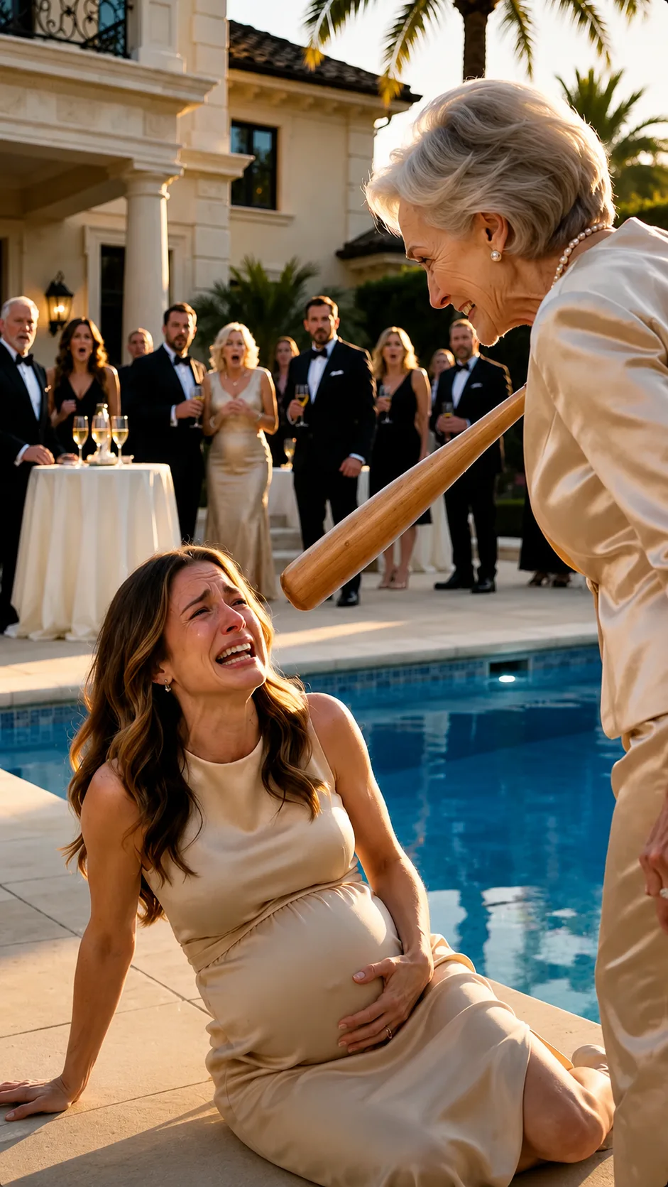 MY MOTHER-IN-LAW HIT MY PREGNANT BELLY—THEN MY MOTHER ARRIVED WITH 5 BODYGUARDS