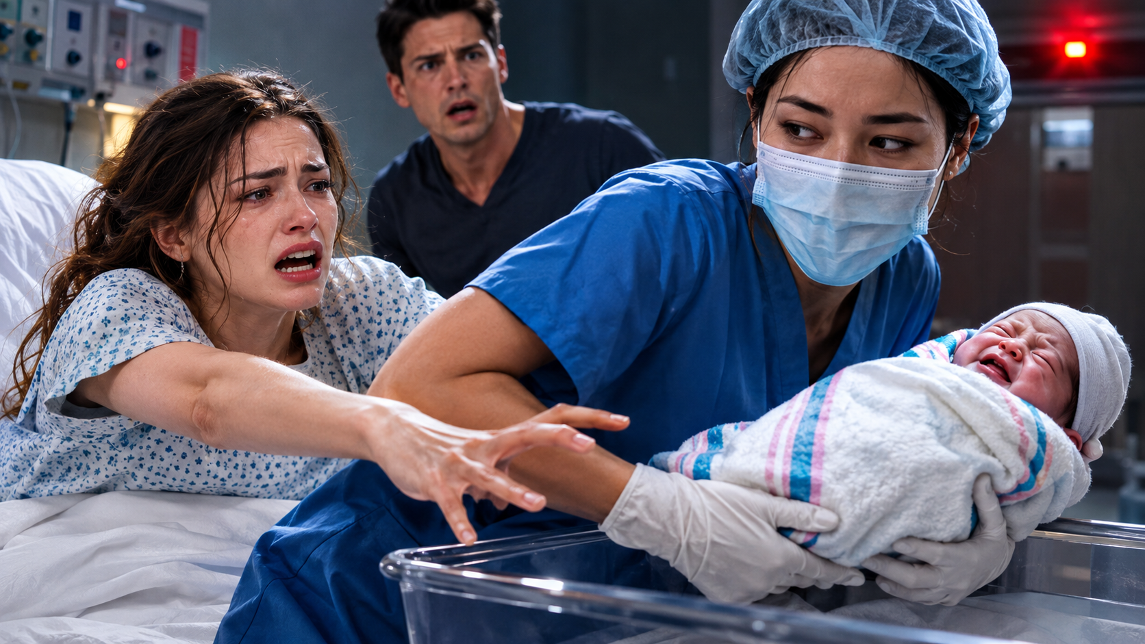 A NURSE TRIED TO TAKE HER NEWBORN AT MIDNIGHT—THEN THE MOTHER DISCOVERED WHO SENT HER