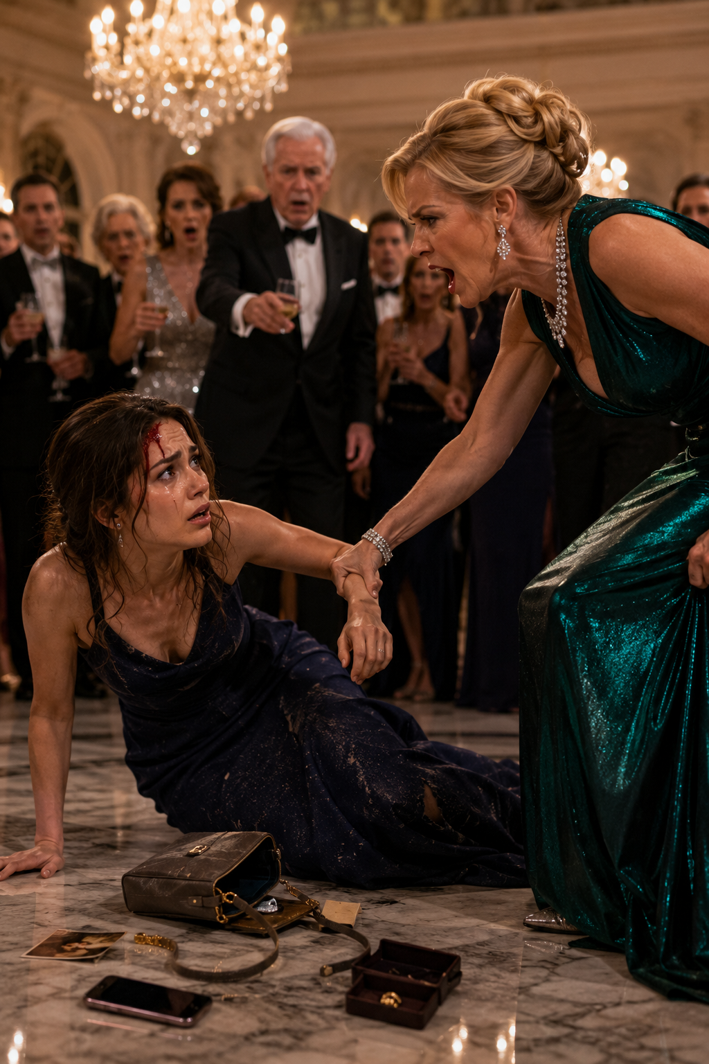 # A BILLIONAIRE HUMILIATED HER AT THE GALA—THEN DISCOVERED WHO HER FATHER REALLY WAS