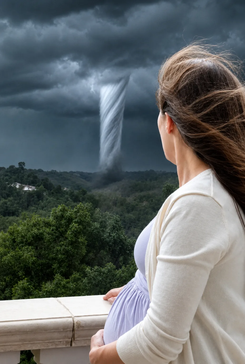 HER HUSBAND LOCKED HIS 8-MONTH-PREGNANT WIFE OUTSIDE DURING A DEADLY STORM—THEN SHE MADE ONE PHONE CALL THAT TERRIFIED HIS MOTHER