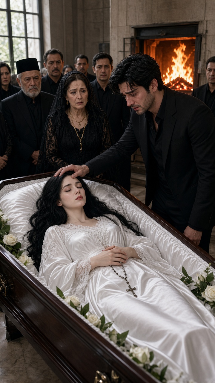 SU ESPOSA IBA A SER CREMADA… HASTA QUE ÉL VIO UNA LÁGRIMA CAER DE SUS OJOS CERRADOS
