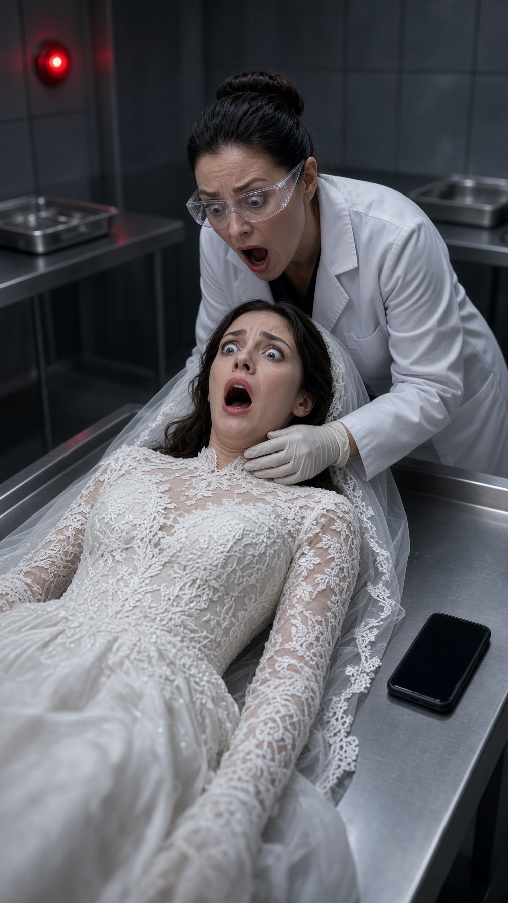 LA NOVIA DESPERTÓ CUANDO YA LA DABAN POR MUERTA… Y SU MARIDO LLAMÓ JUSTO EN ESE MOMENTO