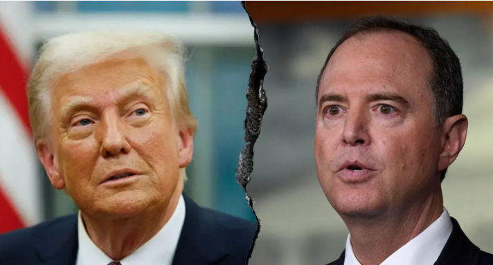 Trump Calls for Schiff To Be Jailed Over Mortgage Fraud: ‘Big Trouble’