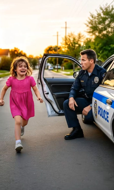 A 6-Year-Old Begged a Cop to Follow Her Home. What He Found Hidden Under the Table Will Break You!