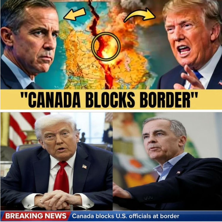 BREAKING: Canada Blocks U.S. Officials at Border Amid Escalating Dispute with Washington.