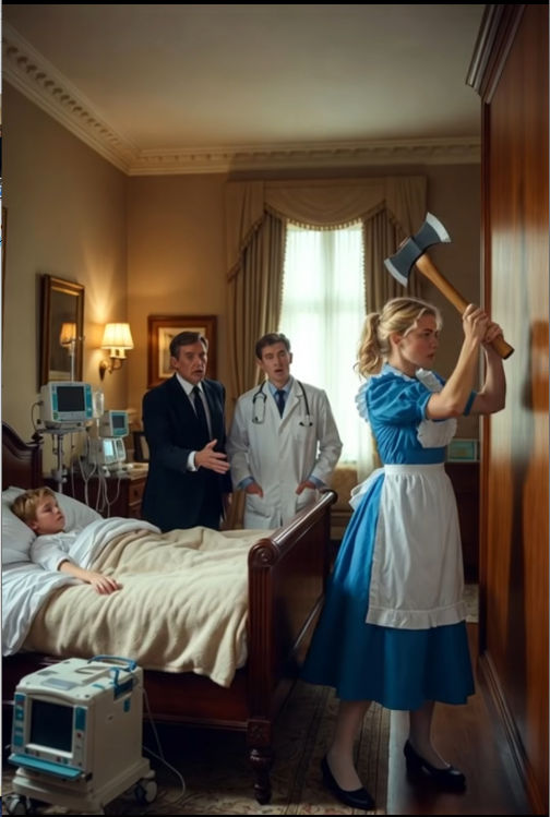 Doctors Couldn’t Save the Billionaire’s Son—Until a Housekeeper Discovered the Toxic Secret Hidden in His Bedroom Walls