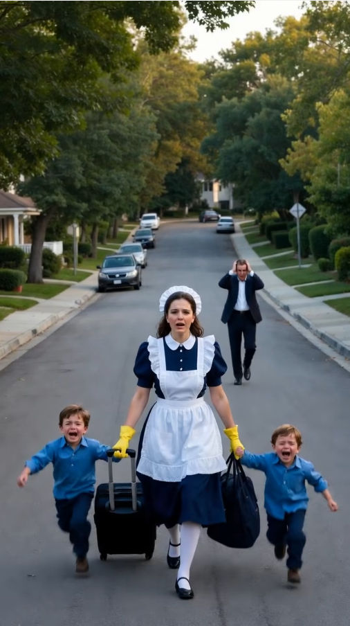 A billionaire fired the nanny without mercy after she was accused of stealing his Rolex. But moments later, his twin sons ran through the streets bleeding—screaming a truth that would expose the real thief.. Scroll to the comments for the full story