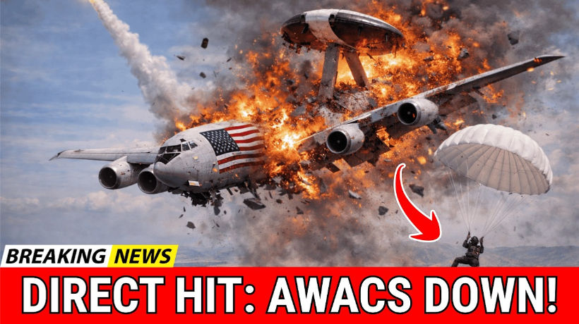 Iran Just BLINDED The U.S. — $270M AWACS Shot Down In Minutes