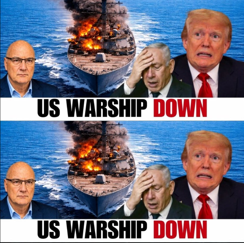 IRAN STRIKES US NAVY DESTROYER — TAKEN OUT OF ACTION IN THE INDIAN OCEAN