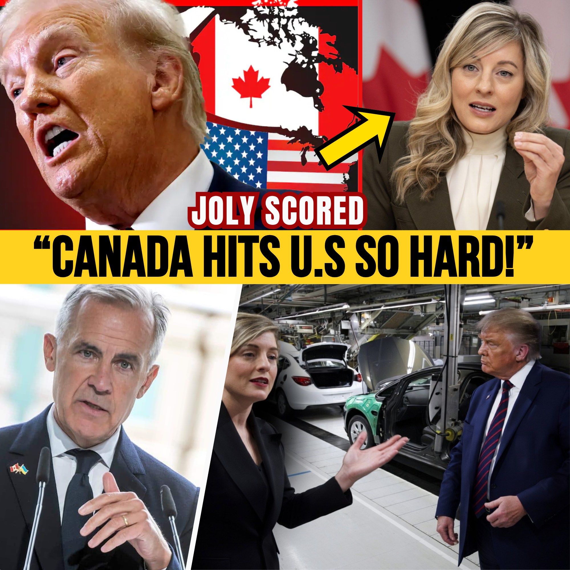JOLY ERUPTS: U.S. Auto Expansion COLLAPSES Overnight — Canada SLAMS $500 MILLION Default on Stellantis’ Job-Stealing Shift!
