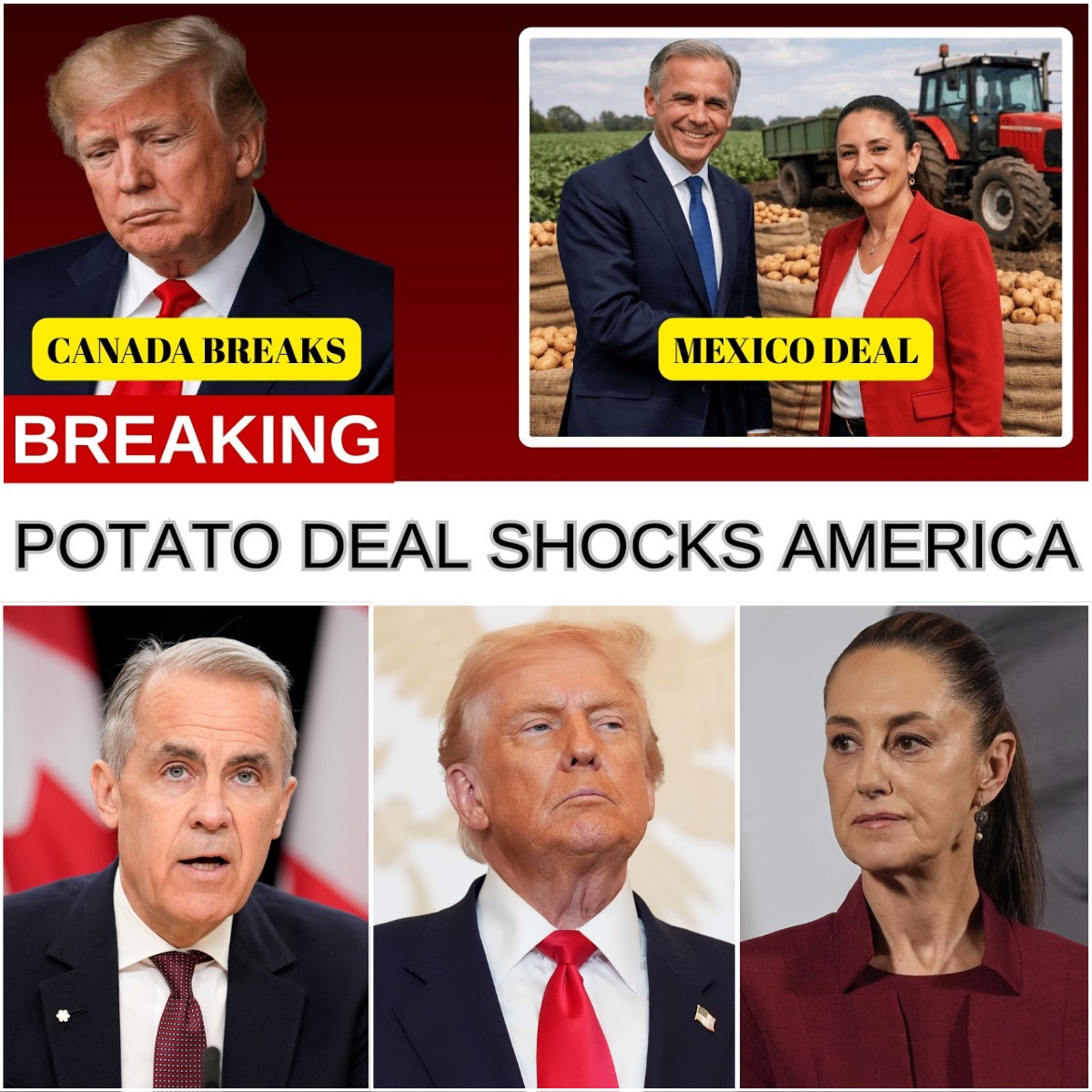 🚨 BREAKING: MEXICO SHAKES NORTH AMERICA — ENDS 20-YEAR DEAL, TURNS TO CANADA 🌎…