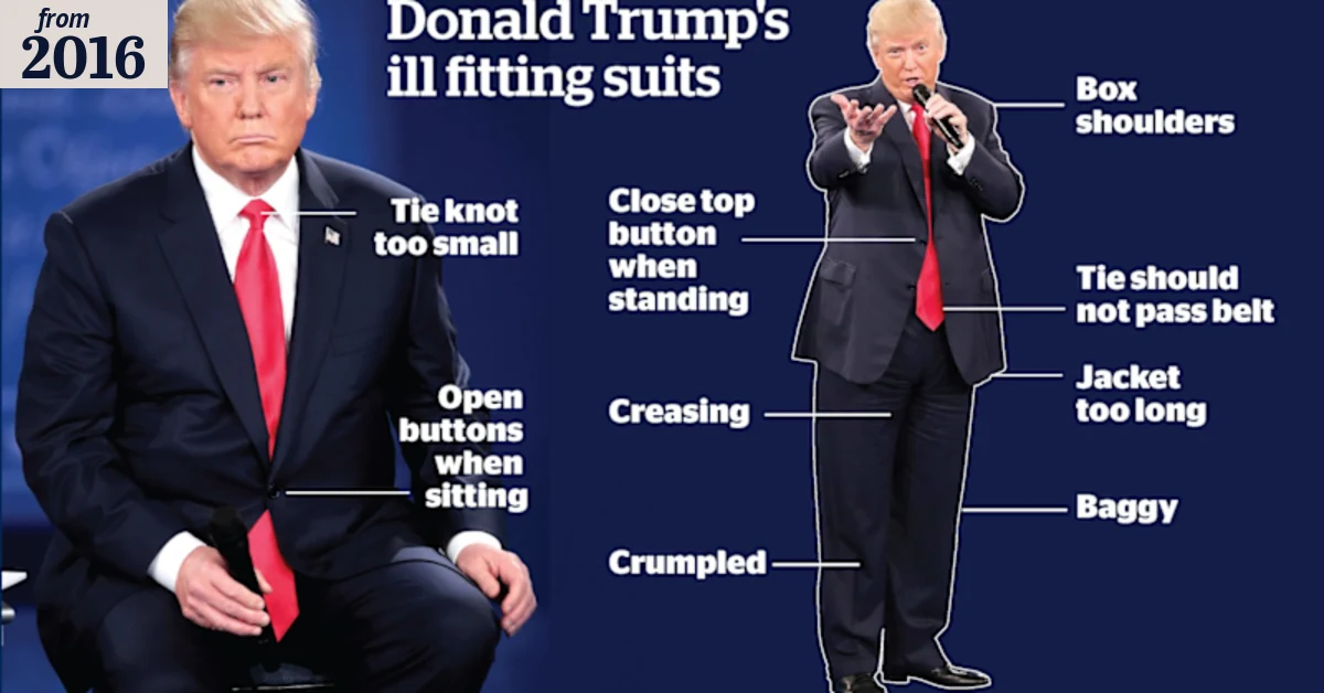 The Style That Became a Signature: Why Donald Trump’s Suits Keep Getting Attention