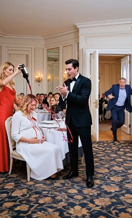 “: My Husband Watched His Mistress Humiliate Me While I Was Pregnant—Then He Saw Who Came Through the Ballroom Doors”