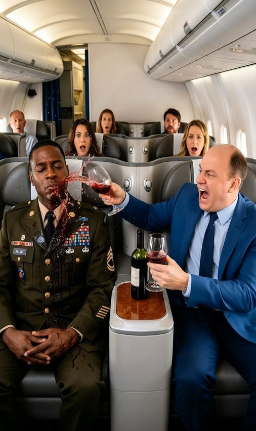 He Screamed “Get Him Off This Plane!” at a Black Veteran in First Class—Then the Captain Saw One Credential and Everything Changed
