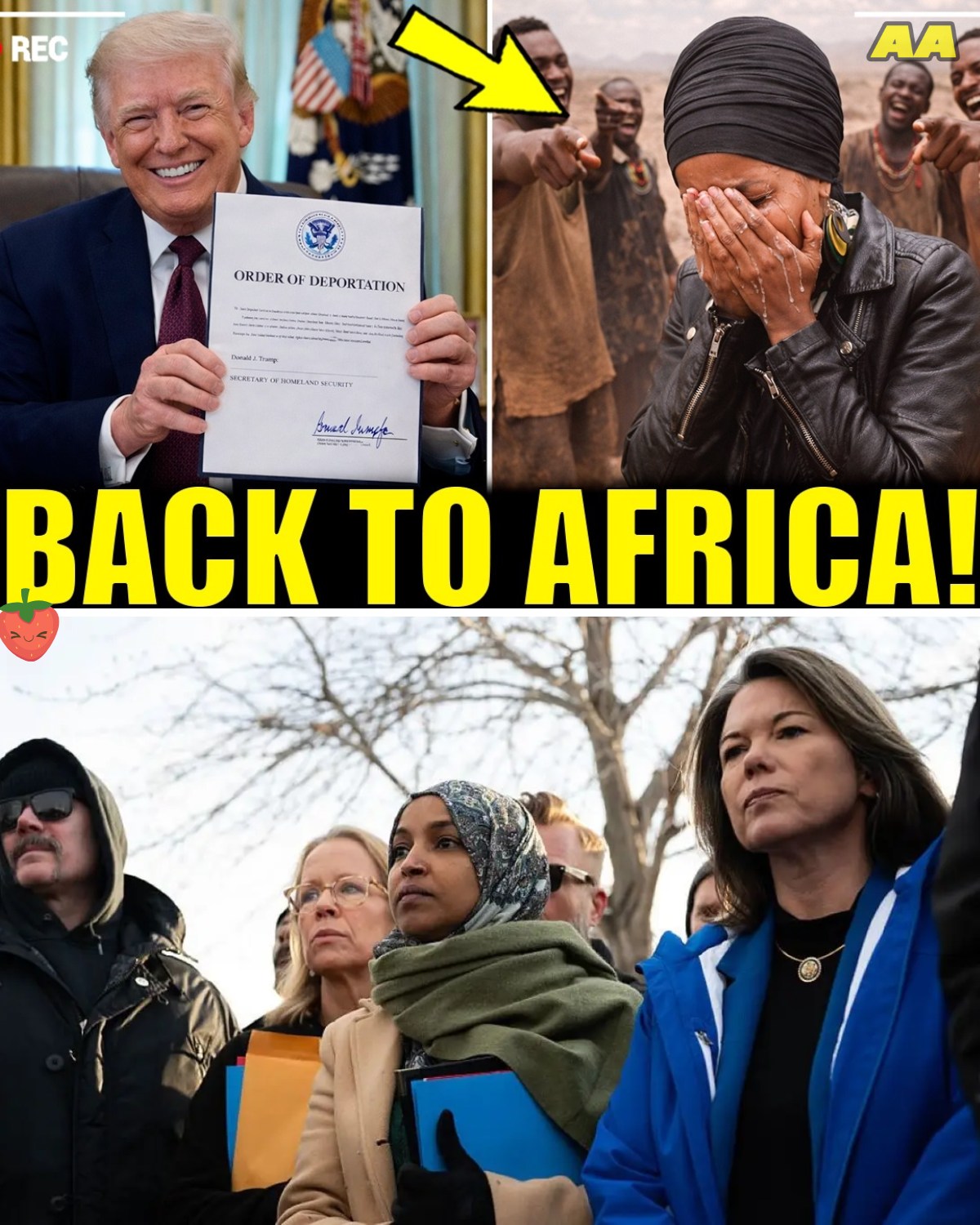 Ilhan Omar COLLAPSES After Trump STARTS Her Deportation