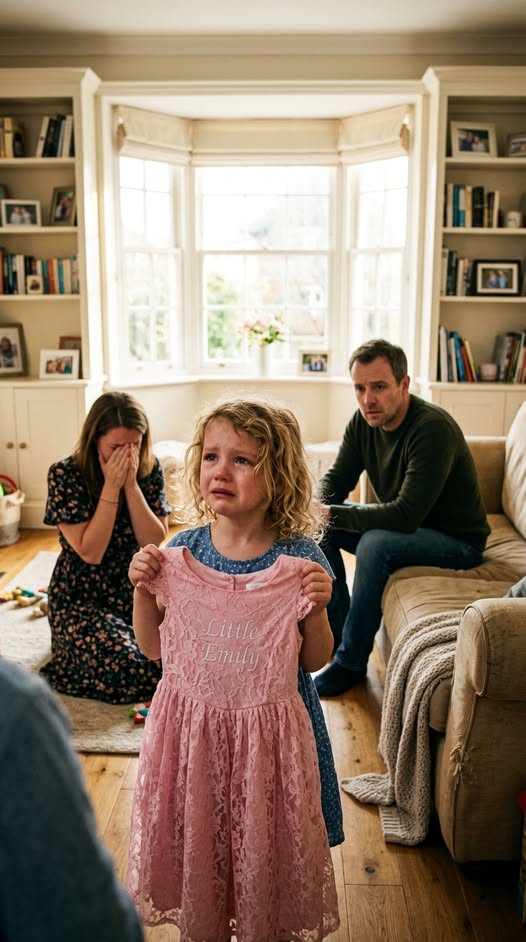 For my daughter’s 8th birthday, my parents sent her a pink dress as a gift. She seemed happy at first, but then froze. “What is this, mommy?” I looked closer and my hands started shaking. I didn’t cry. I did this. The next morning, my parents were calling non-stop…