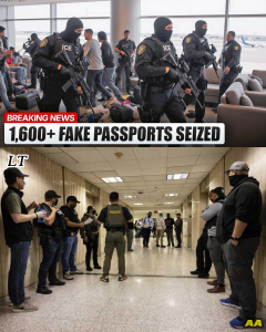 Shock Raid at Atlanta Airport: ICE Agents Lock Down VIP Lounge and Uncover 1,600 Fake Passports