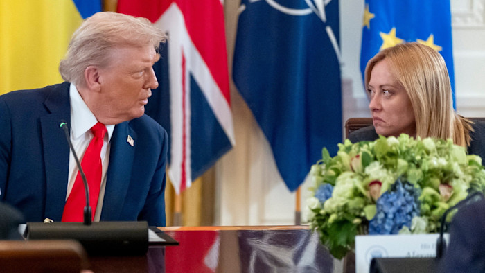 THE LOOK THAT LAUNCHED A THOUSAND THEORIES: What Really Happened Between Donald Trump and Giorgia Meloni