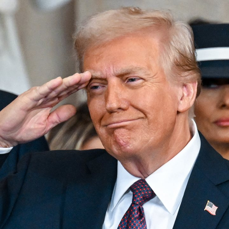 President Trump has to stop live speech as he rushed from podium after ‘medical emergency’