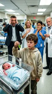 14 Doctors Can’t Save The Billionaire’s Baby- Until The Homeless Boy Did The Unthinkable