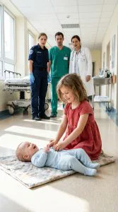 The Doctors Were Stunned When The Billionaire’s Infant Son Suddenly Stopped Breathing — Until A Poor Young Girl Broke Every Rule In The ER And Did The Unthinkable