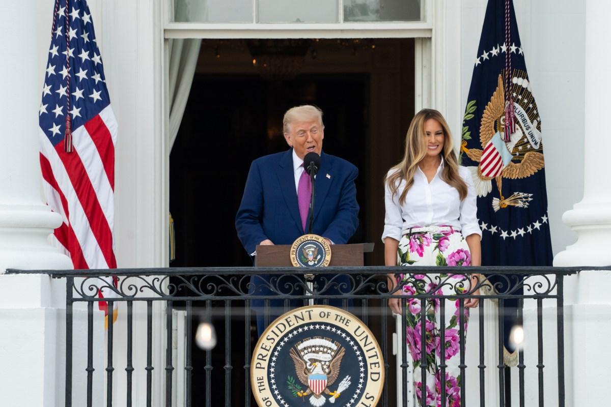 A Sigh, A Smile, A Moment Misread? What We Really See in Trump and Melania’s Public Appearances
