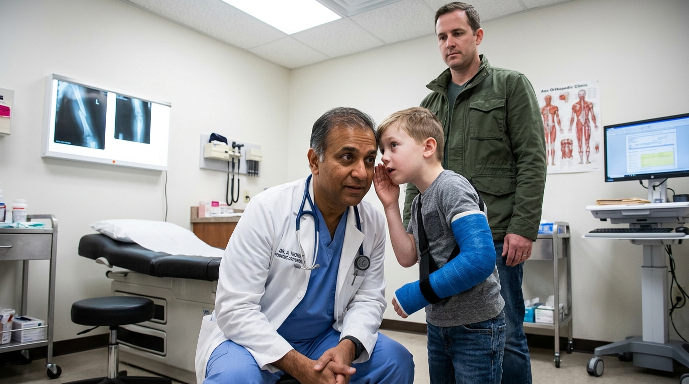 As An Orthopedic Surgeon, I’ve Treated Thousands Of Broken Bones, But The Secret A Terrified Eight-Year-Old Hid Inside His Plaster Cast Made Me Lock The Examination Room Door.