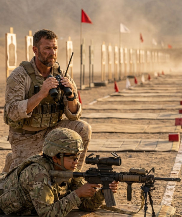 The SEAL Commander Dismissed Her as Just Another Trainee — Until He Heard About Her 2-Mile Shot