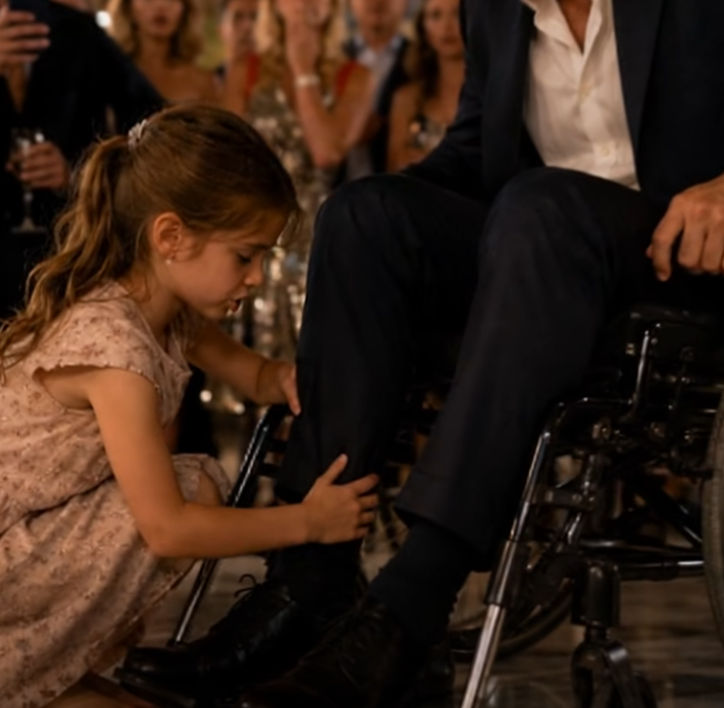 THE BILLIONAIRE STOOD UP… THEN THE LITTLE GIRL WHISPERED SOMETHING THAT DESTROYED EVERYONE