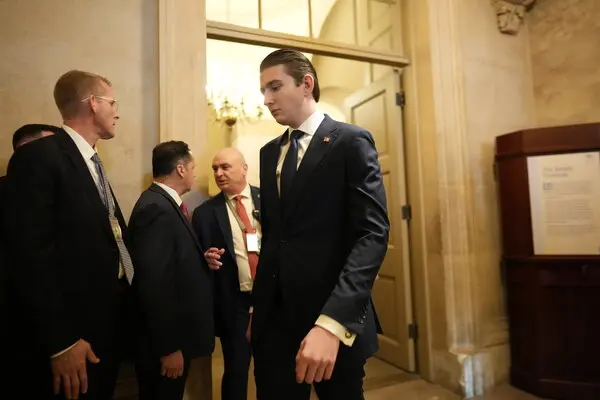 Barron Trump’s Posture Became a Mirror for America’s Obsession With Political Families