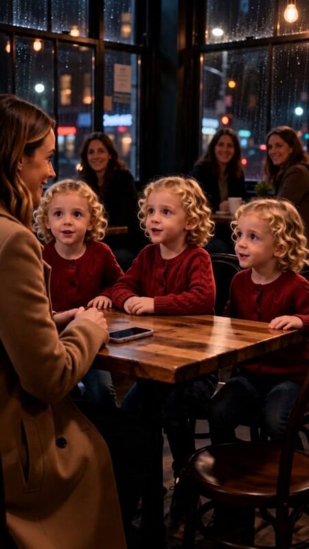 THREE LITTLE GIRLS ARRIVED AT MY BLIND DATE BEFORE THEIR FATHER… AND WHAT THEY TOLD ME LEFT ME SPEECHLESS