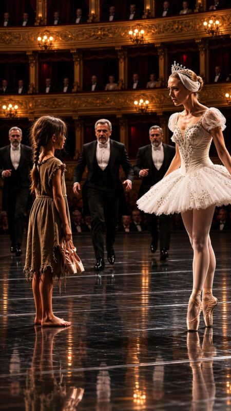 Security rushed toward her… but the principal ballerina froze in place the moment the child began to dance.