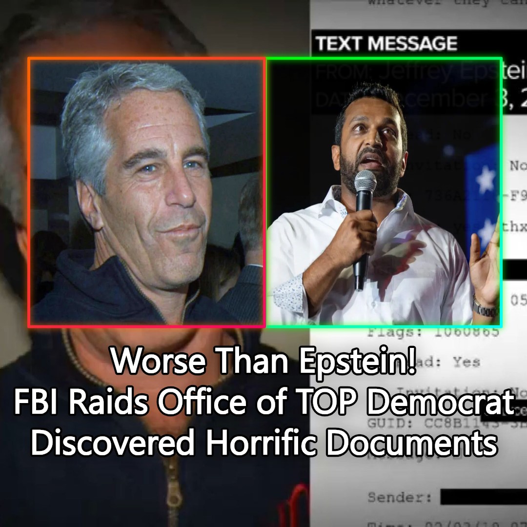 WORSE THAN EPSTEIN! The FBI just raided the office of a TOP Democrat, and what they found in the hidden files is chilling