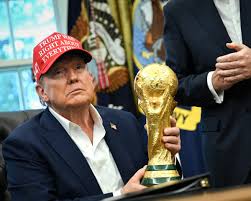 Trump’s Awkward World Cup Trophy Moment With FIFA’s President Suddenly Went Viral
