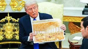 Trump’s “Golden” Oval Office Redesign Sparked Immediate Backlash From Designers and Political Rivals