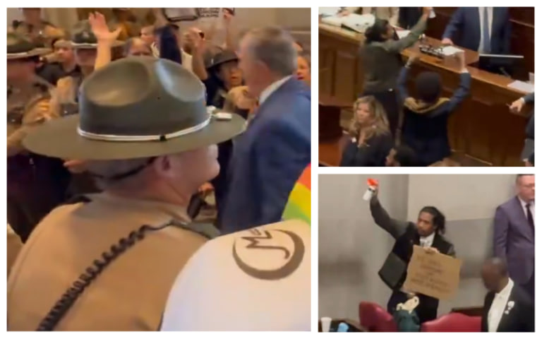 Republicans PASS It - Democrats Create Chaos On House Floor - Police Remove Members