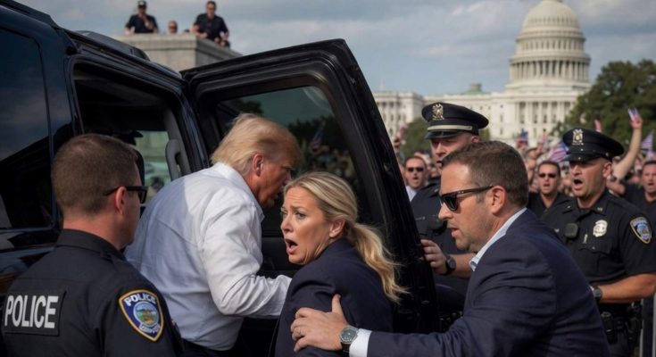 News 😔Shock in D.C.: President Donald Trump Shot AGAIN…