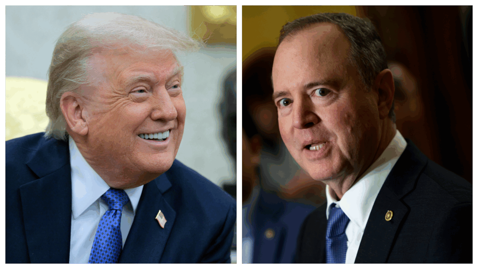 Trump Accuses Schiff Of Lying About Maryland Home To Commit Mortgage Fraud